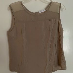tan tank top